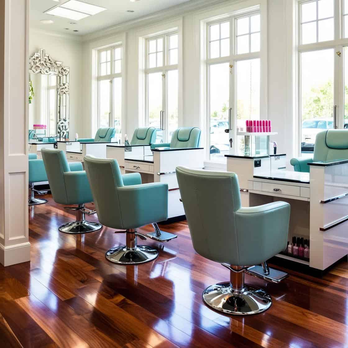 Setup Tiệm Nail Với Nội Thất Nhập Khẩu (6)