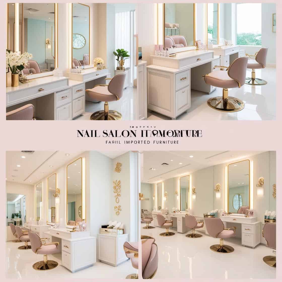 Setup Tiệm Nail Với Nội Thất Nhập Khẩu (7)
