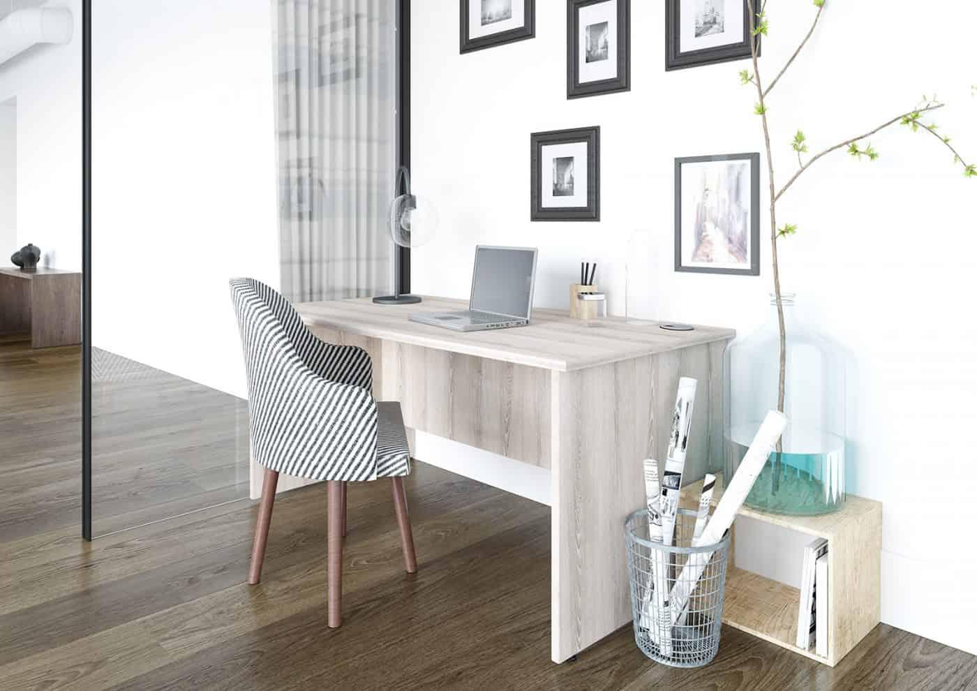 Thi công bàn làm việc gỗ MFC 2 Thi công bàn làm việc gỗ MFC 2