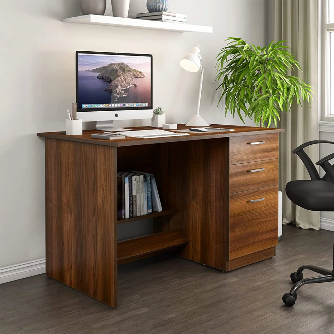 Thi công bàn làm việc gỗ plywood 3 Thi công bàn làm việc gỗ plywood 3