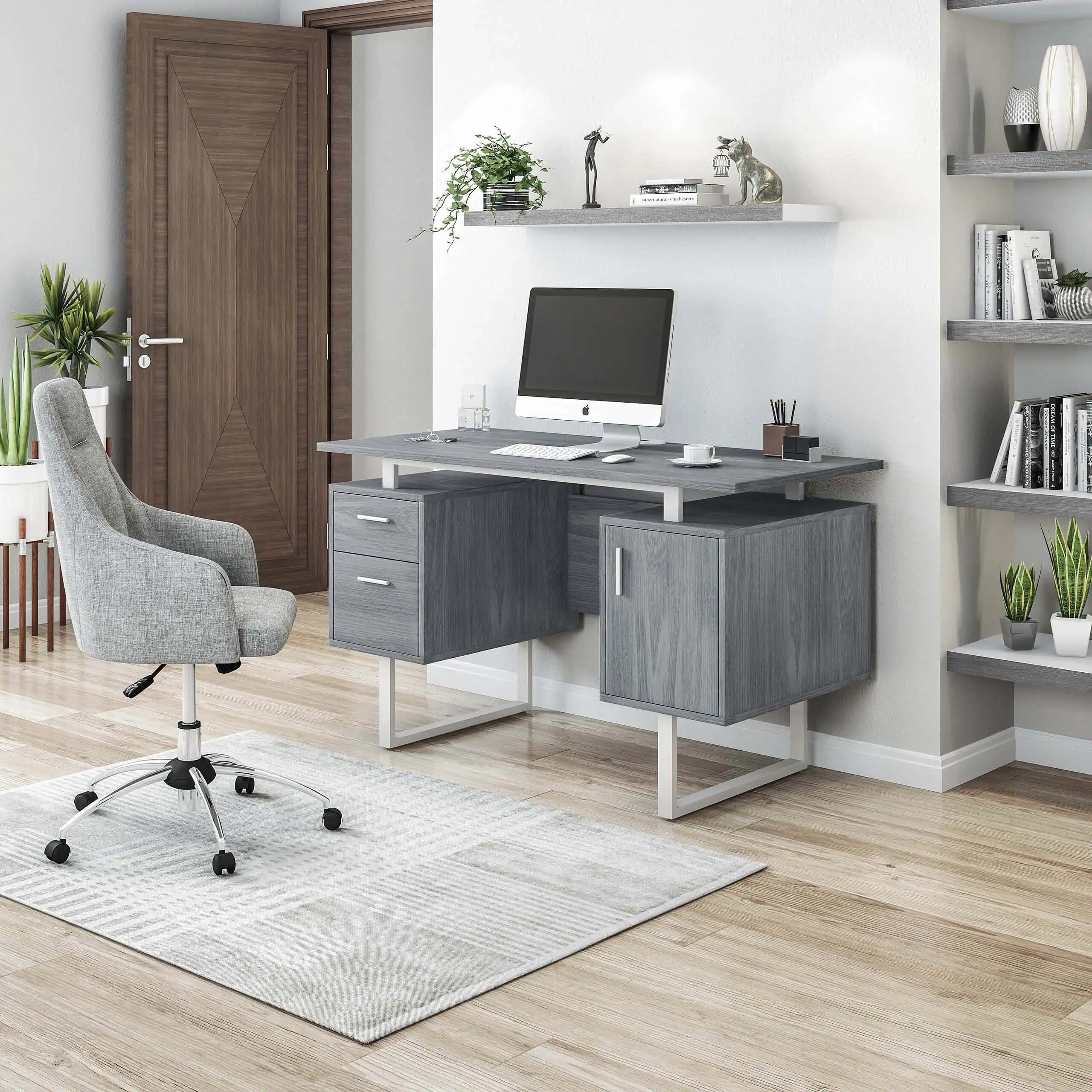Thi công bàn làm việc gỗ plywood 5 Thi công bàn làm việc gỗ plywood 5