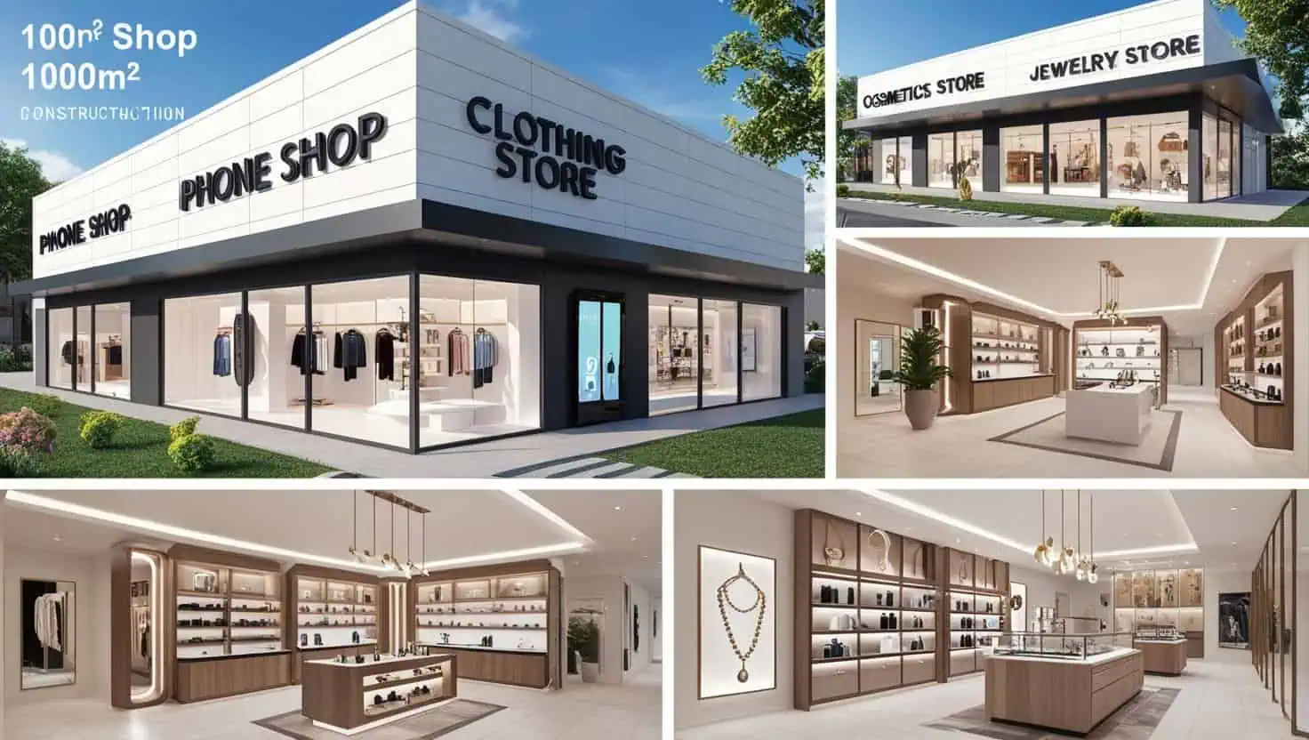 Thi công cửa hàng điện thoại (3) Thi công cửa hàng điện thoại (3)