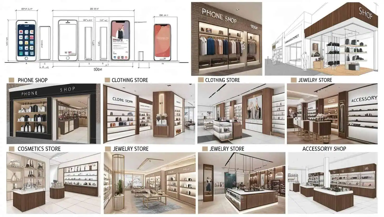 Thi công cửa hàng mỹ phẩm HCM Thi công cửa hàng mỹ phẩm HCM