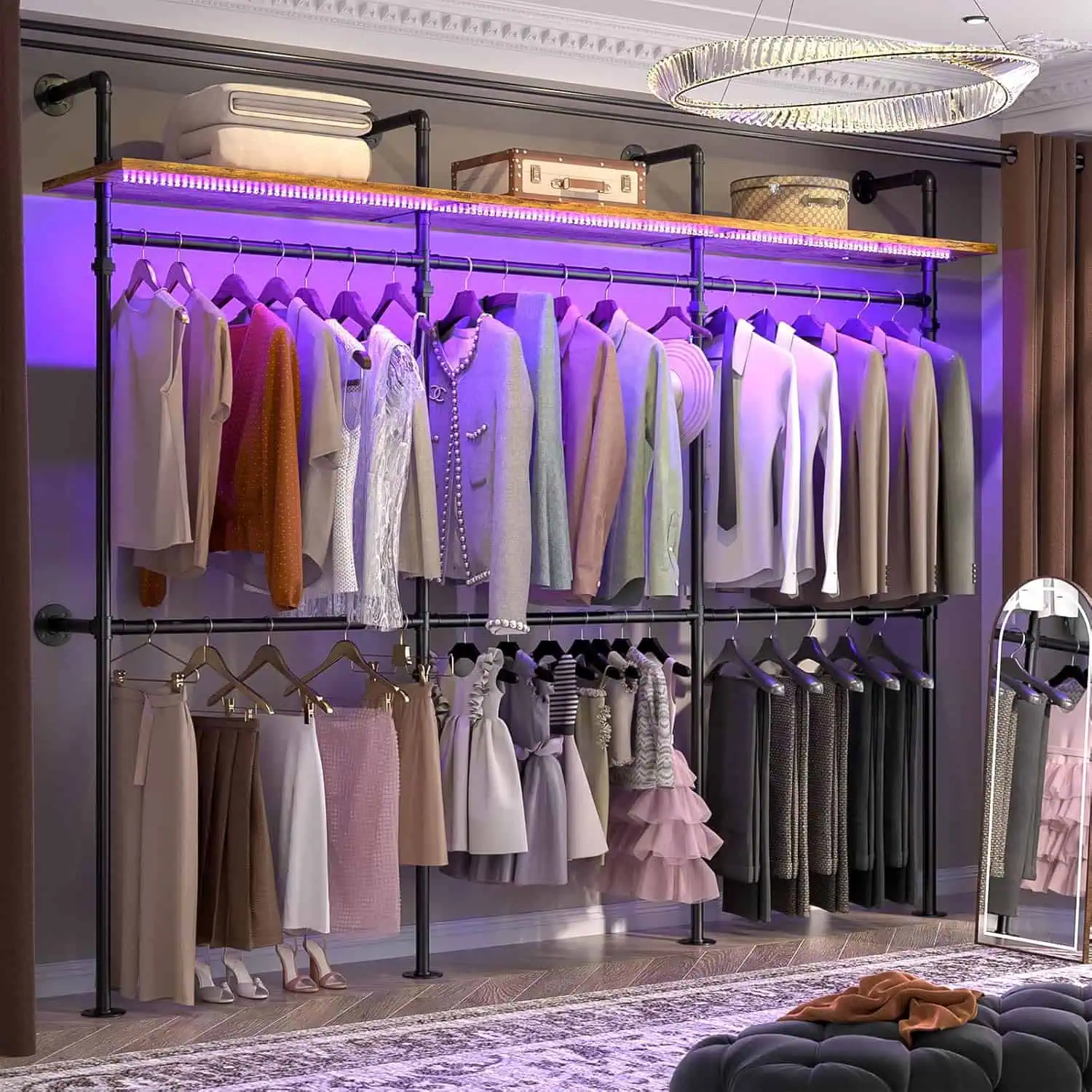 Thi công giá kệ shop