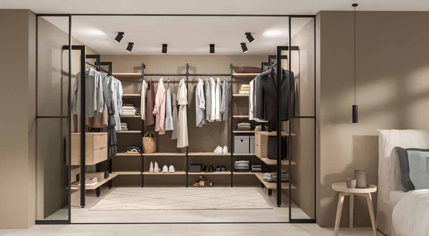 Thi công giá kệ shop 4 Thi công giá kệ shop 4