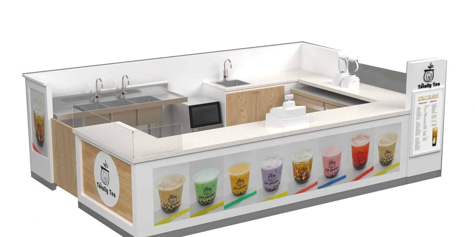 Thi công kiot trà sữa 2 Thi công kiot trà sữa 2