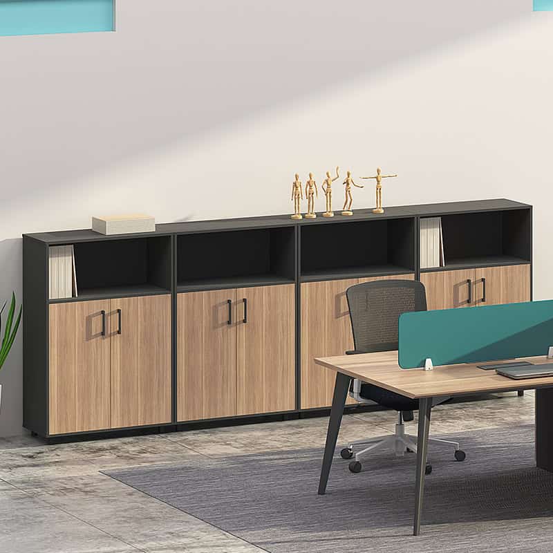 Thi công nội thất gỗ HDF cho văn phòng 4 Thi công nội thất gỗ HDF cho văn phòng 4