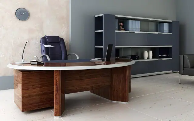 Thi công nội thất gỗ HDF cho văn phòng