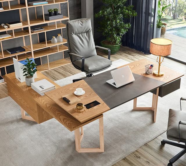 Thi công nội thất gỗ MFC cho văn phòng 3