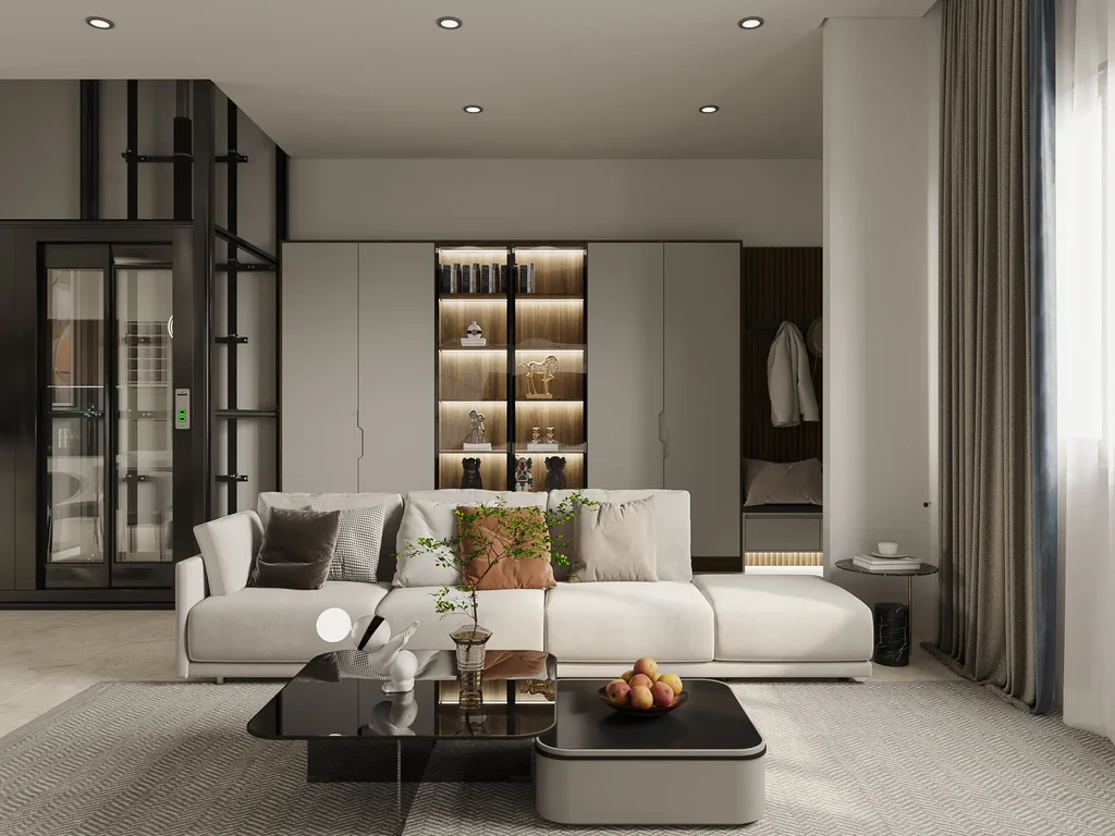 Thi công nội thất nhà phố hcm 2