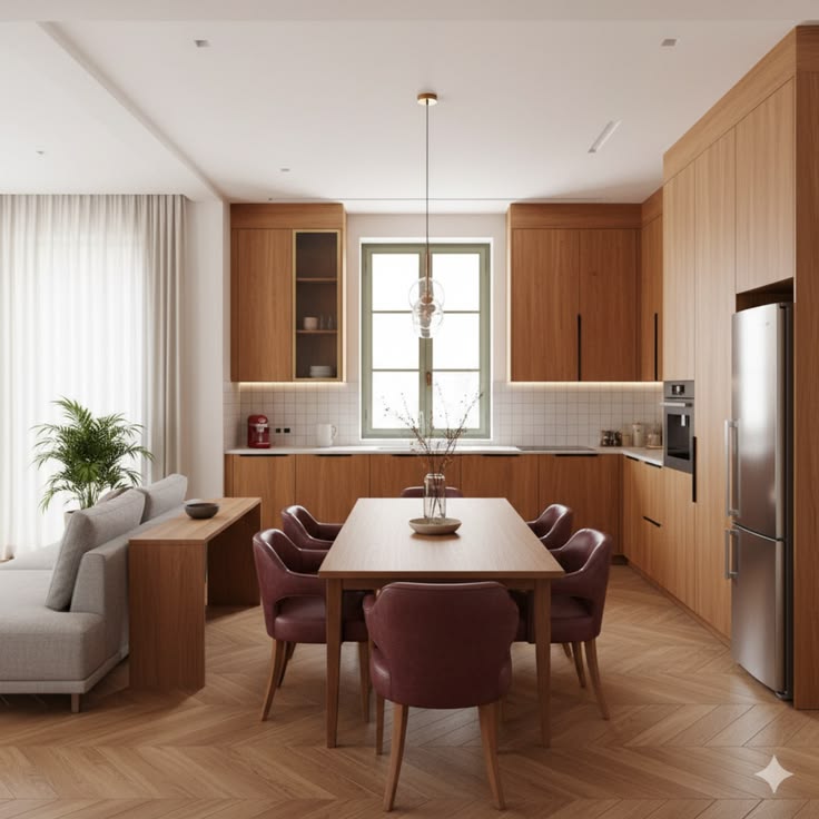 Thi công nội thất nhà phố plywood (3) Thi công nội thất nhà phố plywood (3)