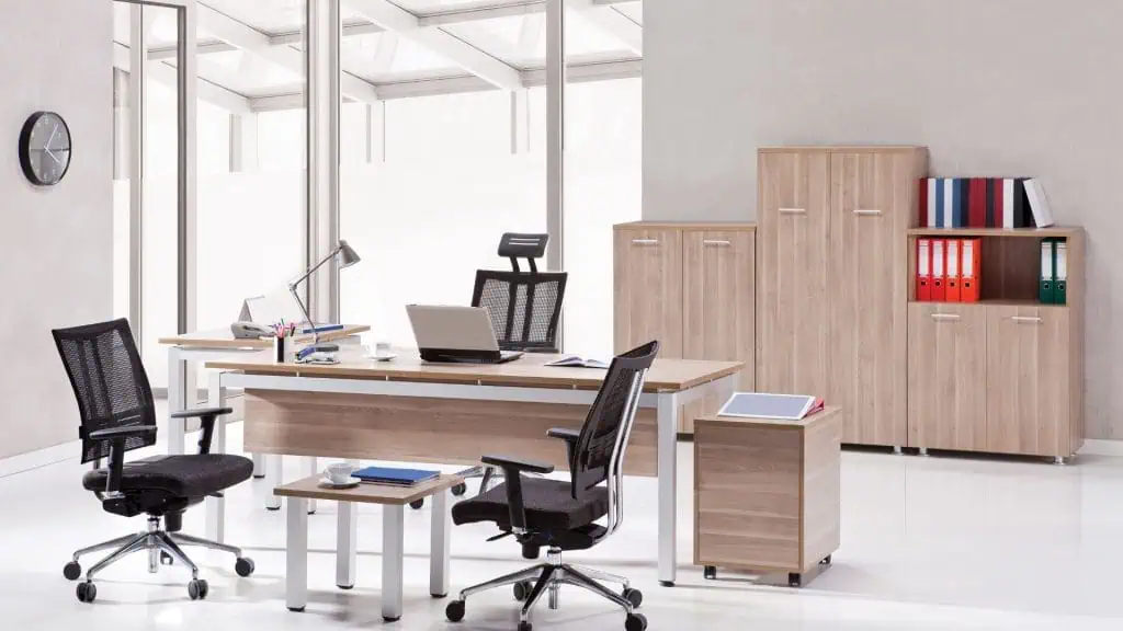 Thi công nội thất văn phòng gỗ plywood 2 Thi công nội thất văn phòng gỗ plywood 2