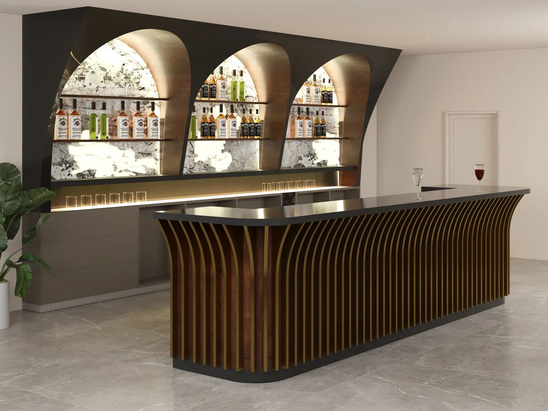 Thi công quầy bar 7