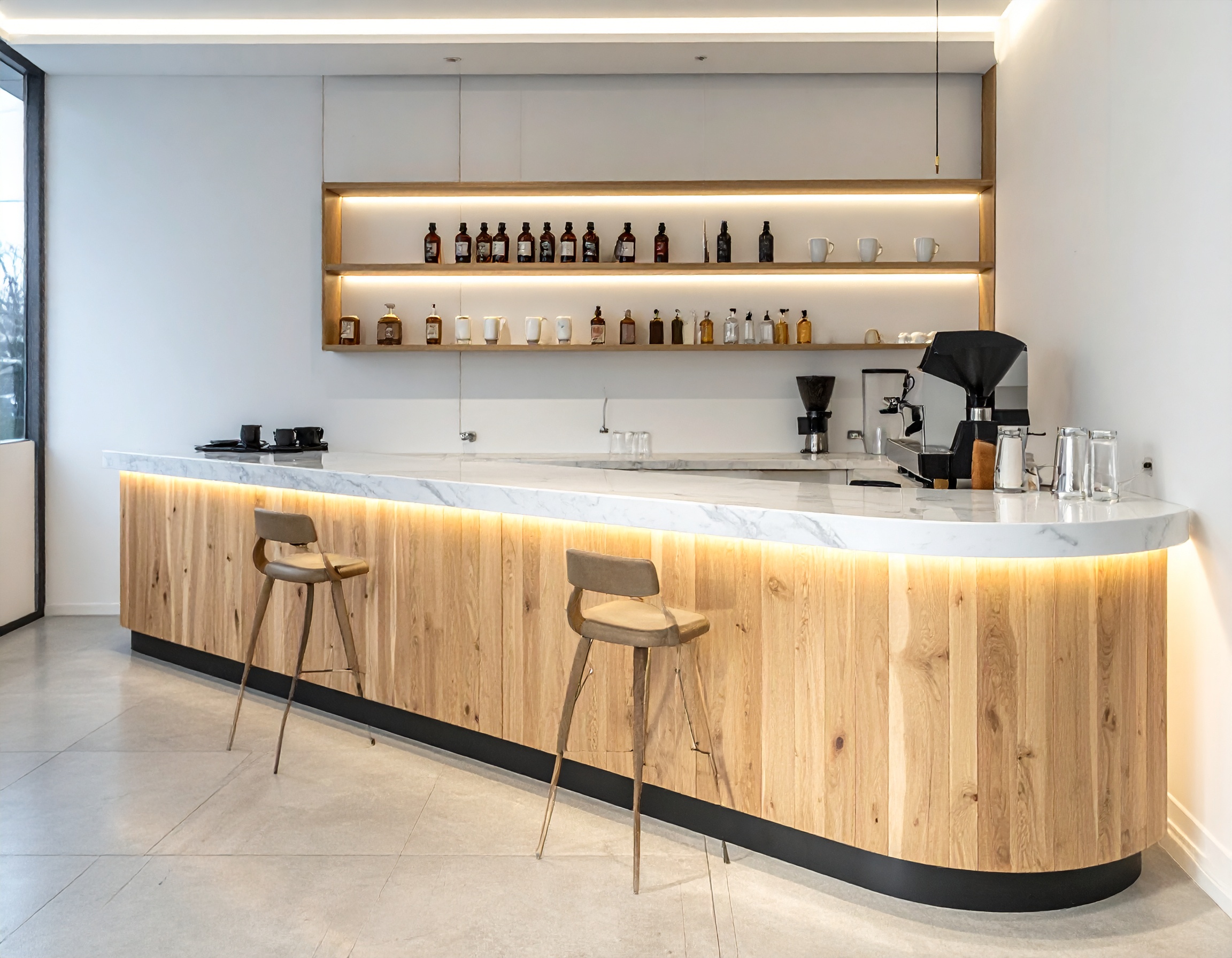 Thi công quầy pha chế trọn gói (2) Thi công quầy pha chế trọn gói (2)