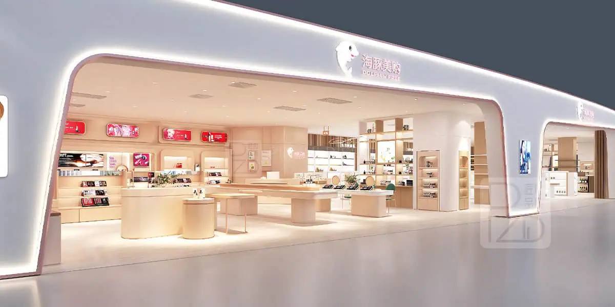 Thi công shop mỹ phẩm 5 Thi công shop mỹ phẩm 5
