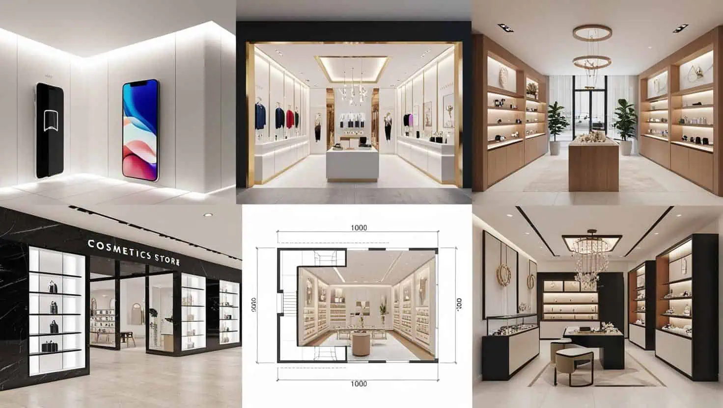 Thi công shop thời trang giá rẻ (2) Thi công shop thời trang giá rẻ (2)