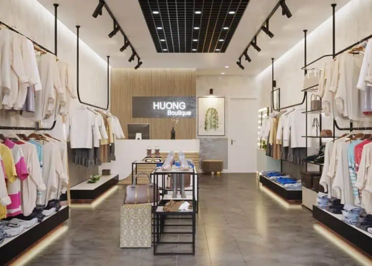 Thi công shop thời trang giá rẻ 3 Thi công shop thời trang giá rẻ 3