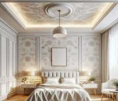 Thi công trần thạch cao phòng ngủ 2 Thi công trần thạch cao phòng ngủ 2