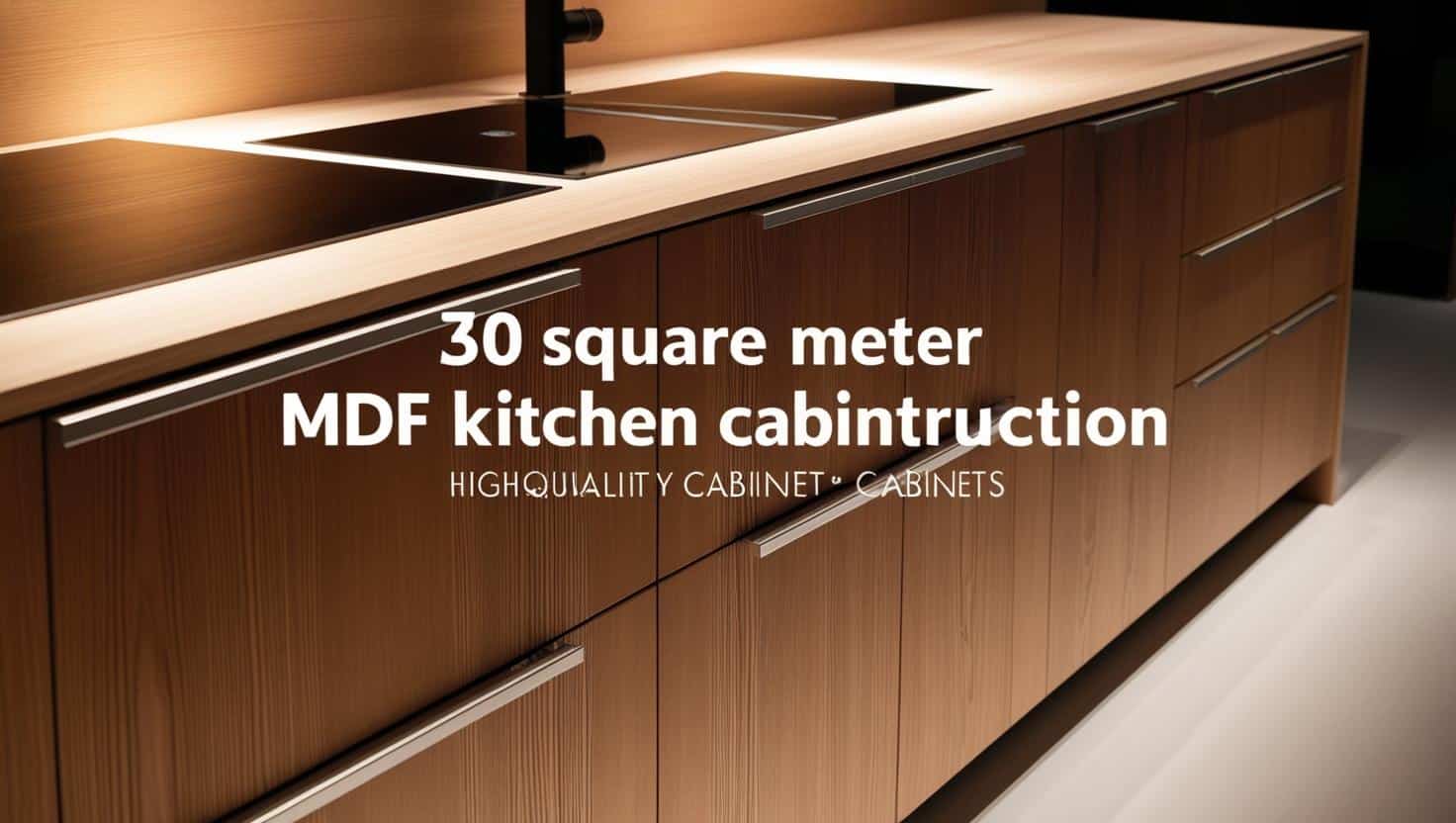 Thi công tủ bếp MDF 30m2 (10) Thi công tủ bếp MDF 30m2 (10)