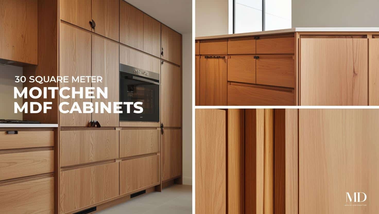Thi công tủ bếp MDF 30m2 (11) Thi công tủ bếp MDF 30m2 (11)