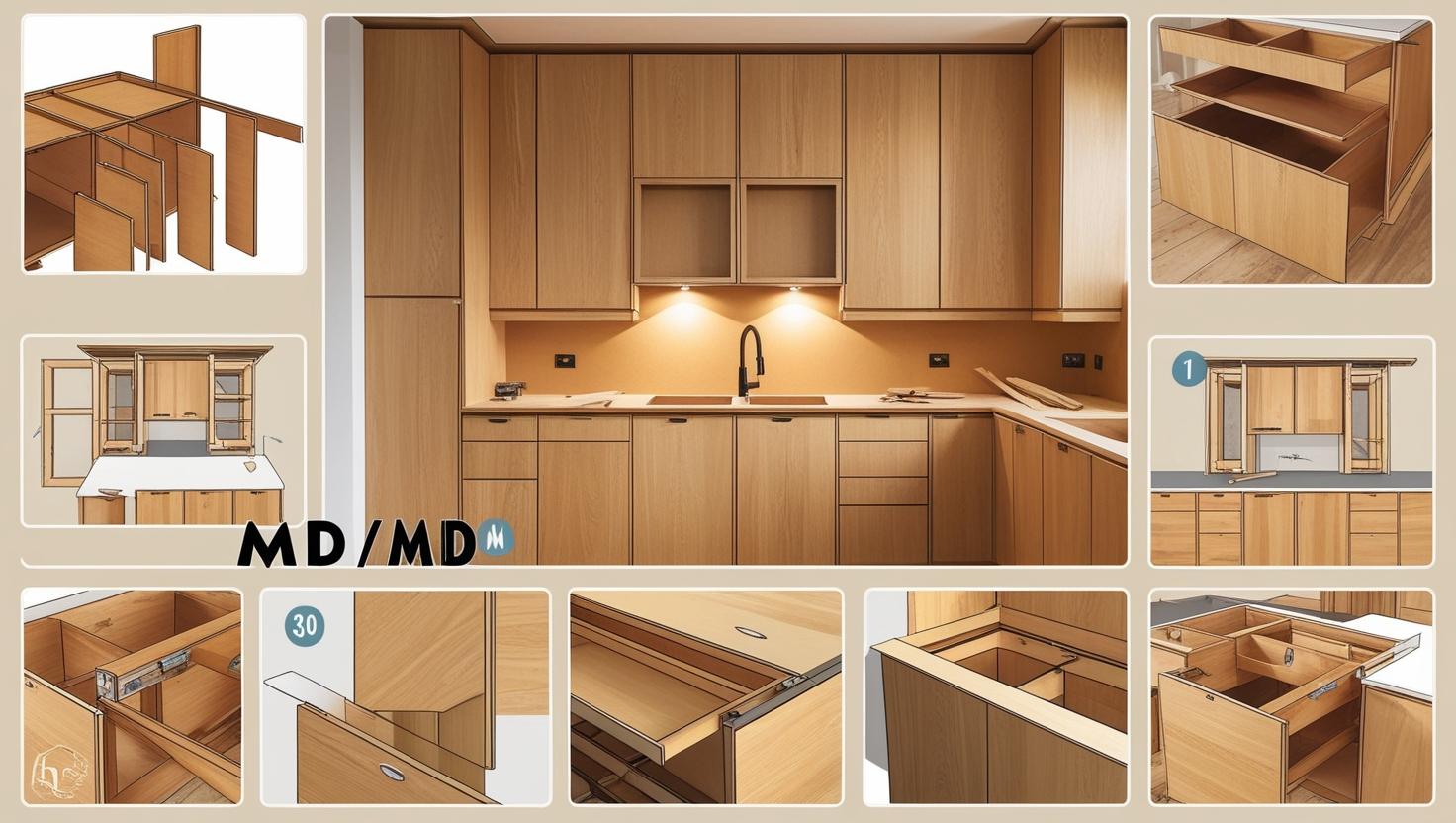 Thi công tủ bếp MDF 30m2 (8)