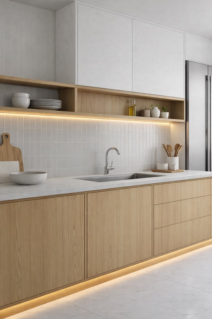 Thi công tủ bếp plywood (3) Thi công tủ bếp plywood (3)