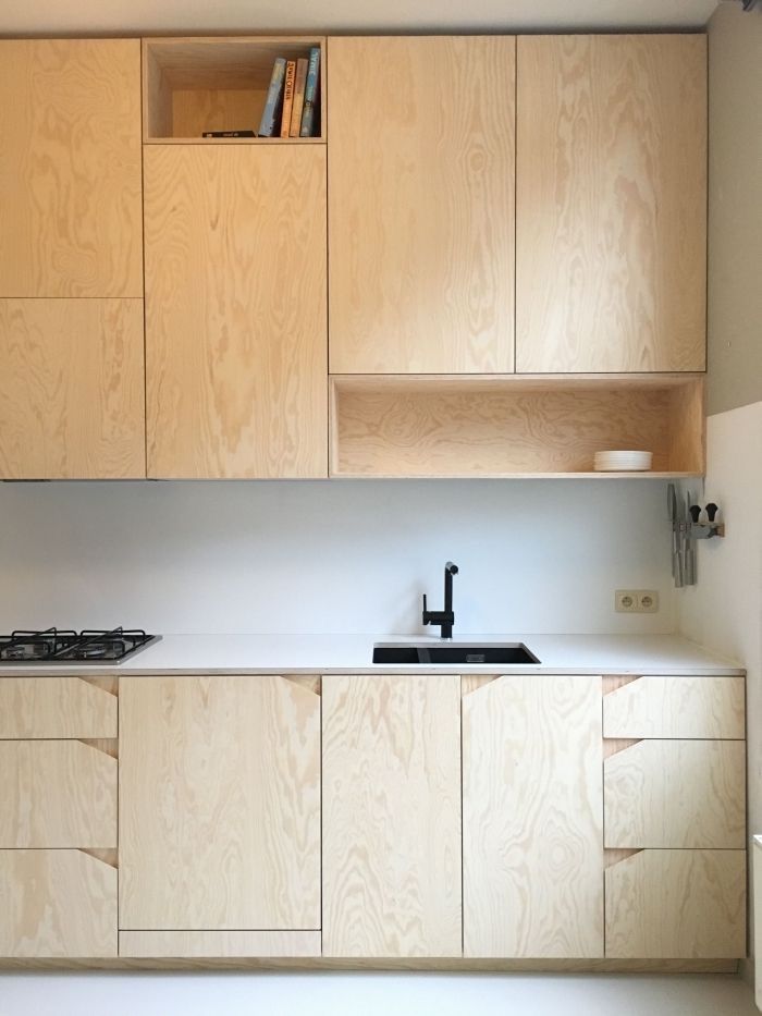 Thi công tủ bếp plywood (5) Thi công tủ bếp plywood (5)