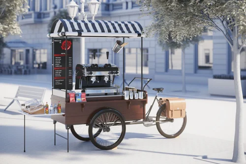 Thi công xe cafe theo yêu cầu 4 Thi công xe cafe theo yêu cầu 4