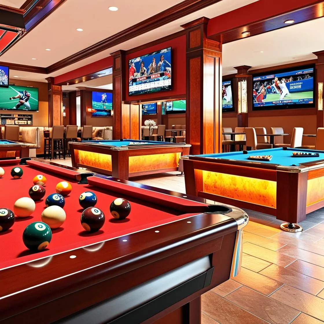 Thiết Kế Quán Bida Kết Hợp Thể Thao (2)