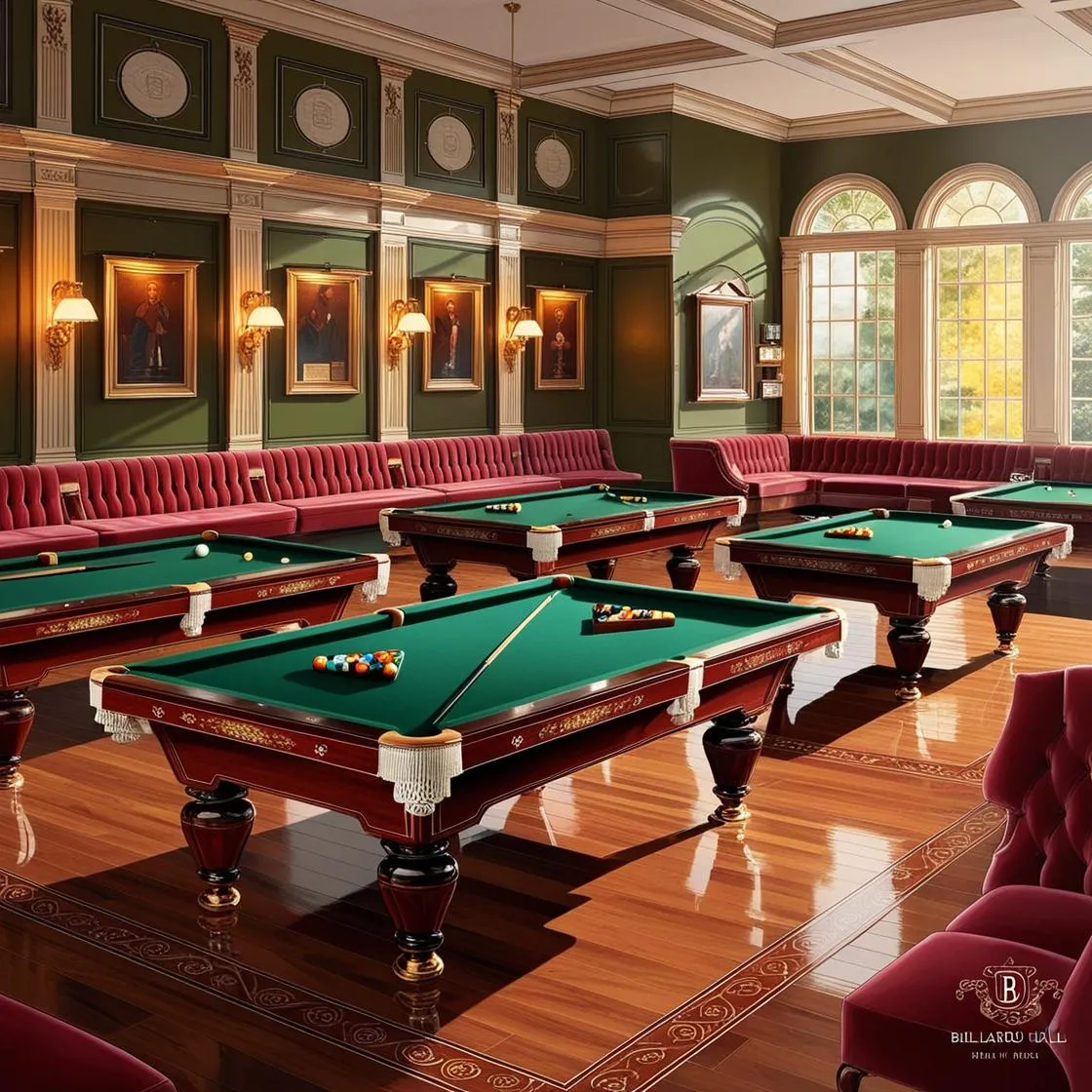 Thiết Kế Thi Công Nội Thất Quán Bida Uy Tín