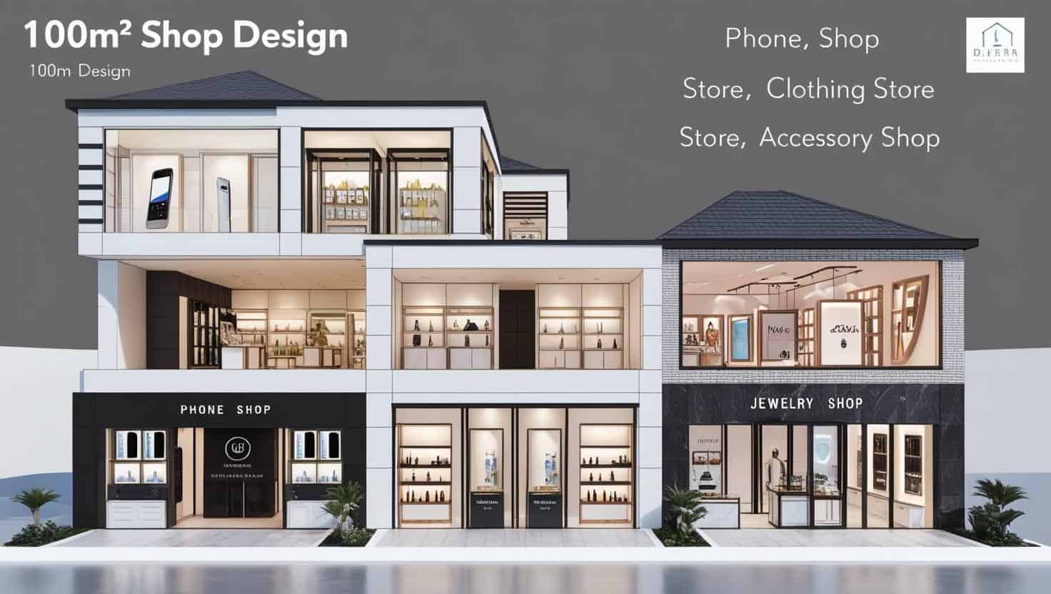Thiết kế cửa hàng nhỏ (2) Thiết kế cửa hàng nhỏ (2)