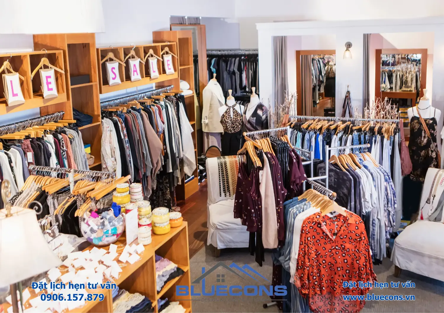 Thiết kế cửa hàng thời trang nữ với nhiều phong cách được ưa chuộng nhất hiện nay 7 Thiết kế cửa hàng thời trang nữ với nhiều phong cách được ưa chuộng nhất hiện nay