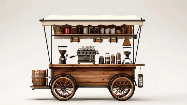 Thiết kế gia công xe cafe Thiết kế gia công xe cafe