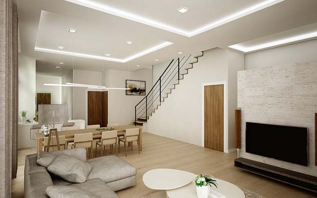 Thiết kế nội thất nhà phố 7