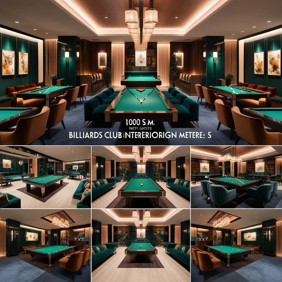 Thiết kế nội thất quán bida hiện đại 1000m2 (2)
