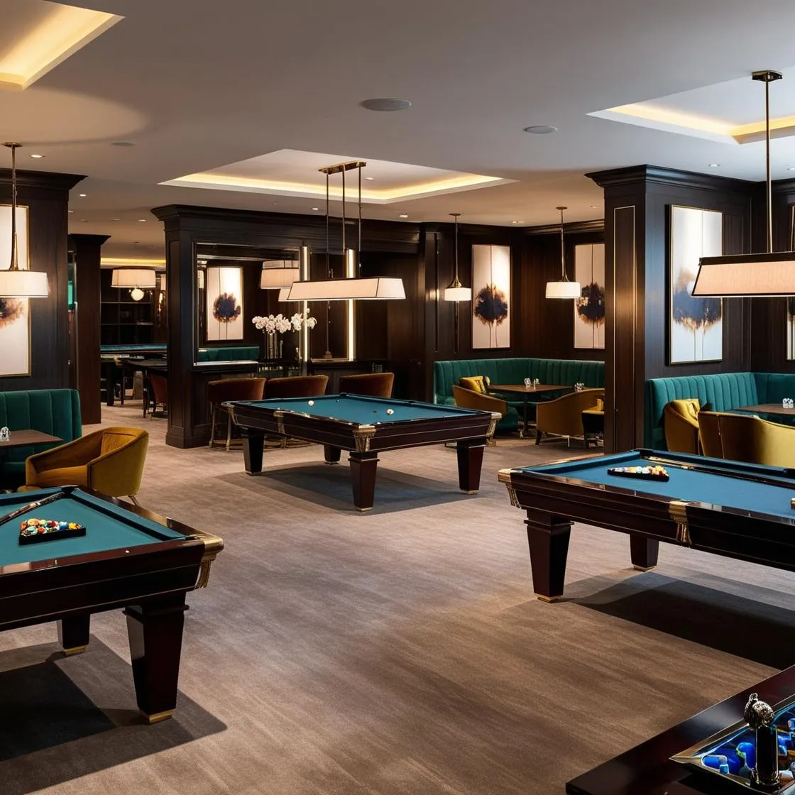 Thiết kế nội thất quán bida hiện đại 400m2 (2)