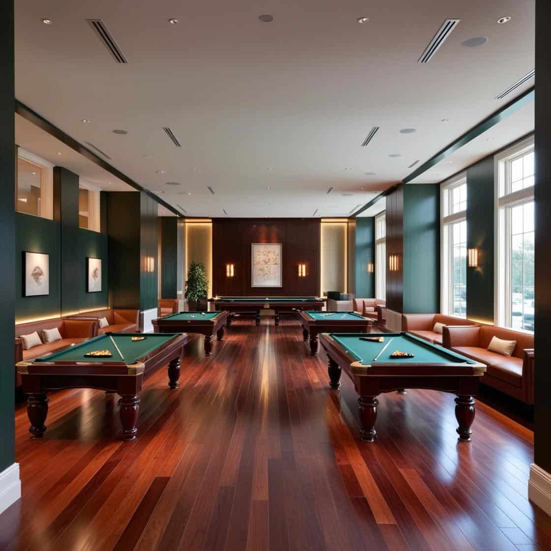 Thiết kế nội thất quán bida hiện đại 500m2