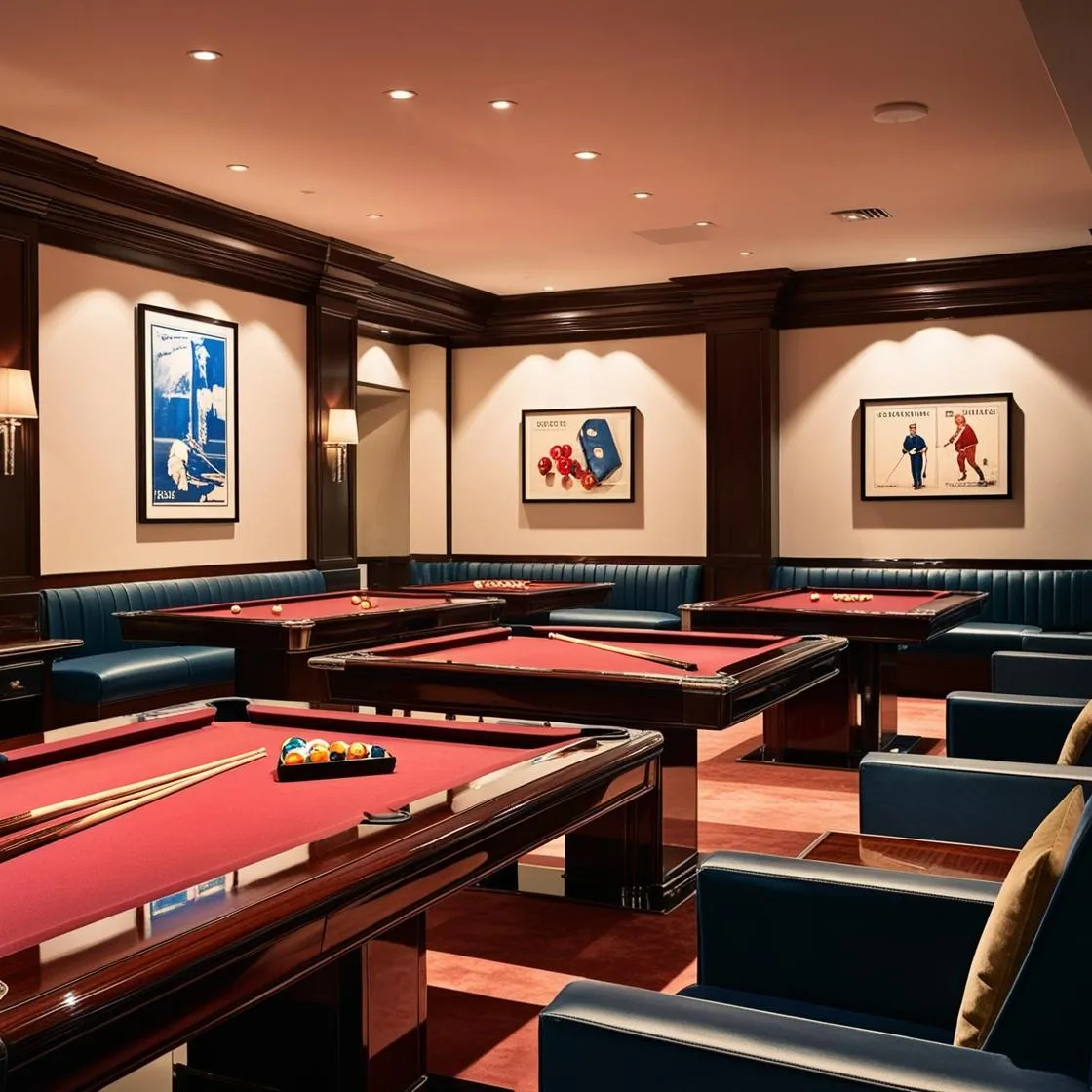 Thiết kế nội thất quán bida hiện đại