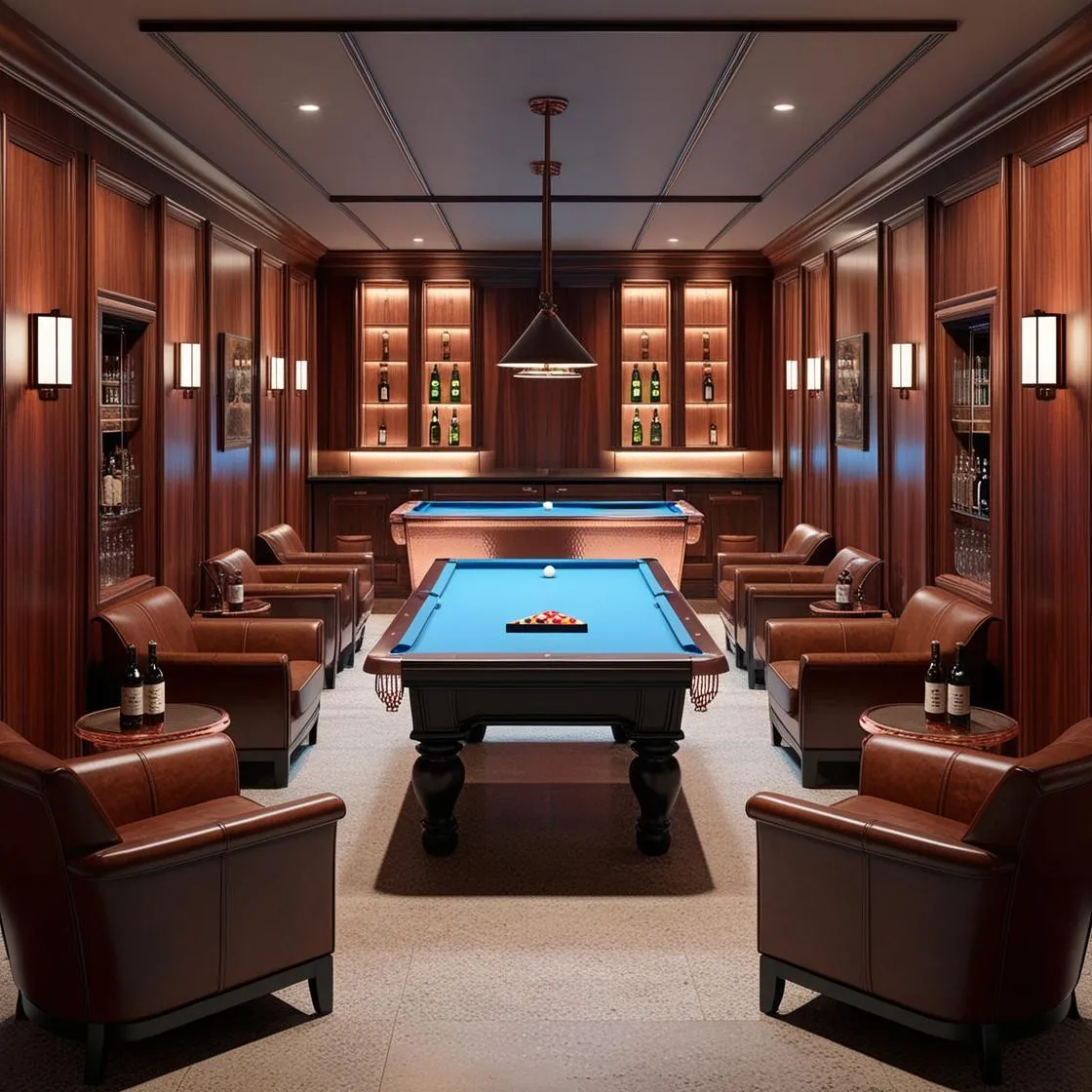 Thiết kế quán bida nhỏ