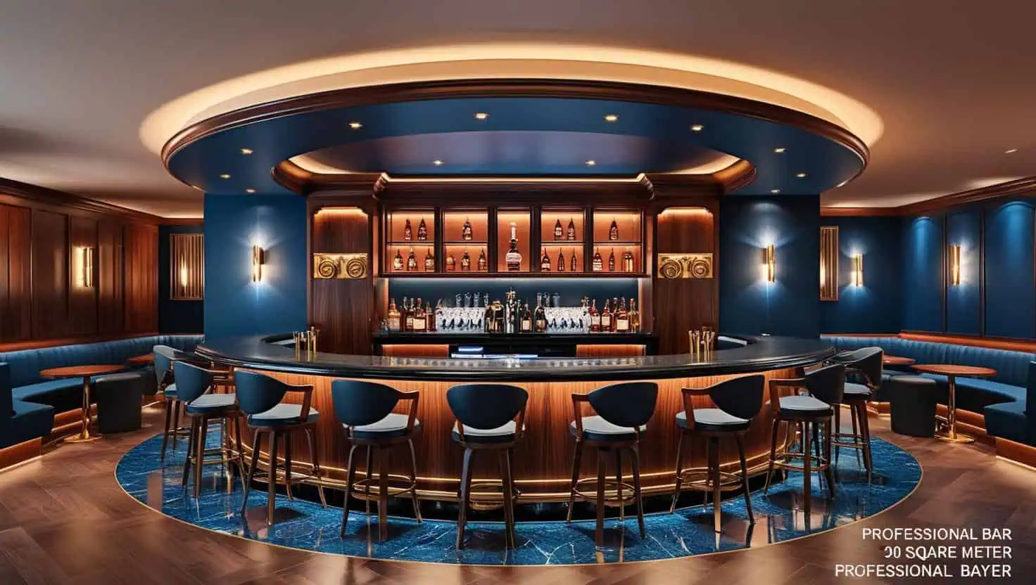 Thiết kế quầy bar chuyên nghiệp 30m2 Thiết kế quầy bar chuyên nghiệp 30m2
