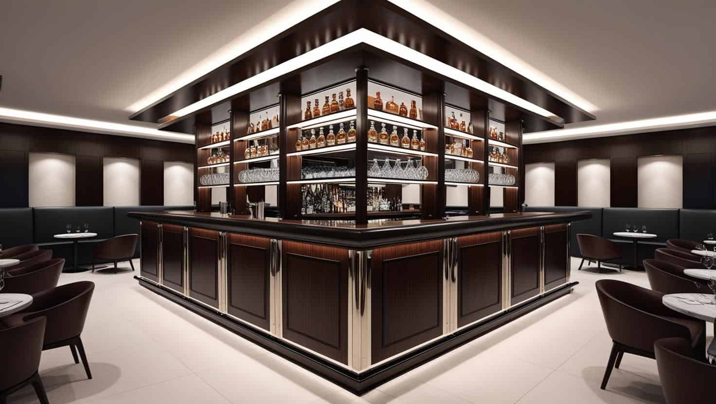 Thiết kế quầy bar chuyên nghiệp hiện đại 30m2 (8) Thiết kế quầy bar chuyên nghiệp hiện đại 30m2 (8)