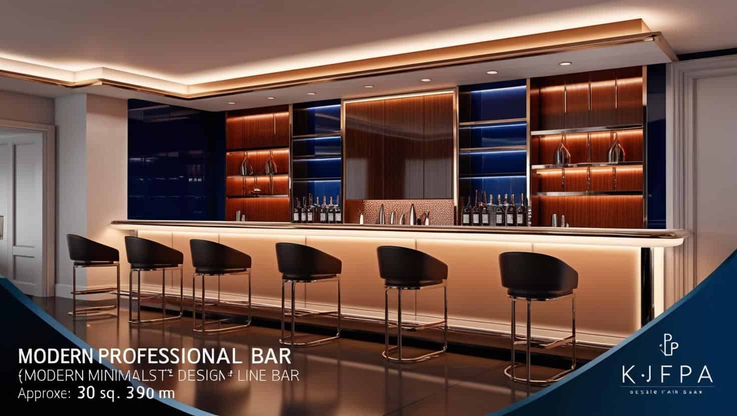 Thiết kế quầy bar chuyên nghiệp hiện đại 30m2 (9) Thiết kế quầy bar chuyên nghiệp hiện đại 30m2 (9)