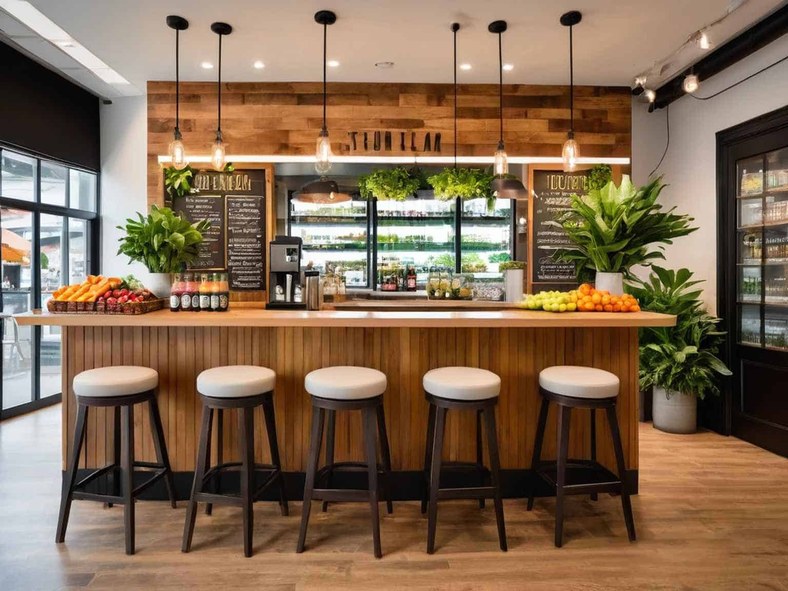 Thiết kế quầy bar gỗ plywood 3 Thiết kế quầy bar gỗ plywood 3