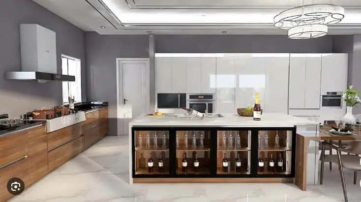 Thiết kế quầy bar nhà bếp 2 Thiết kế quầy bar nhà bếp 2