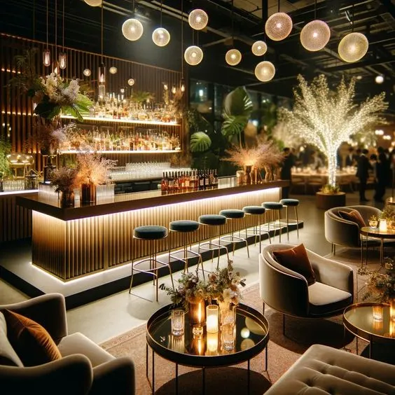 Quầy Bar Sang Trọng Tạo Điểm Nhấn Đẳng Cấp Cho Không Gian 2 Thiết kế quầy bar sang trọng, lịch lãm