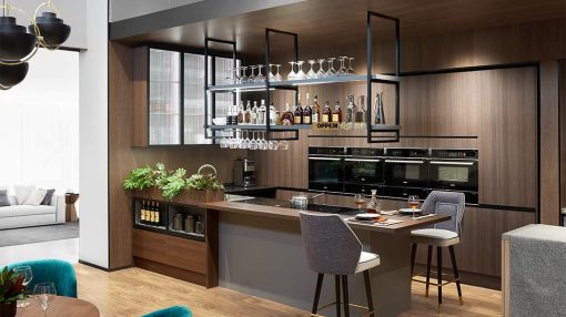 Thiết kế quầy bar trong bếp