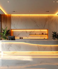 Thiết kế quầy lễ tân chuyên nghiệp (1)