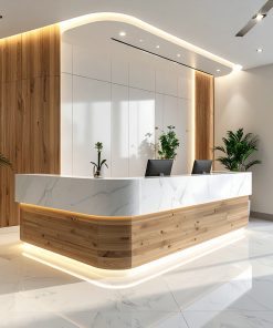 Thiết kế quầy lễ tân chuyên nghiệp (3)