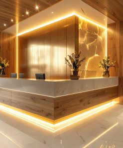 Thiết kế quầy lễ tân chuyên nghiệp (4)