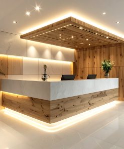 Thiết kế quầy lễ tân chuyên nghiệp (5)